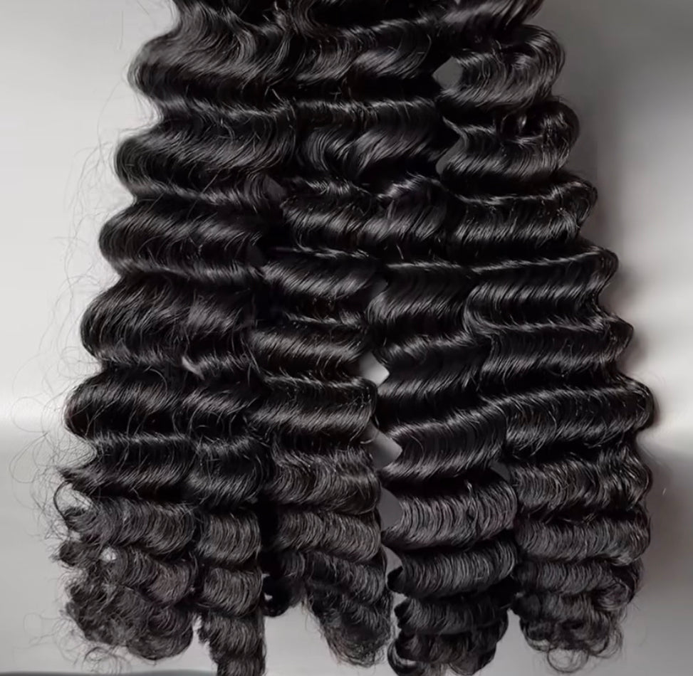Premium Virgin Deepwave - SINGLE WEFT